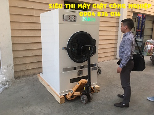 Bàn giao máy giặt công nghiệp cho khách sạn ở Thanh Hóa