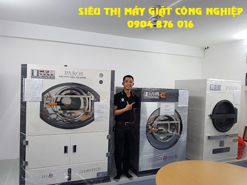 Bàn giao máy giặt công nghiệp cho khách sạn ở Thanh Hóa