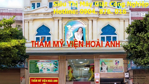 Lắp đặt máy giặt sấy cho thẩm mỹ viện