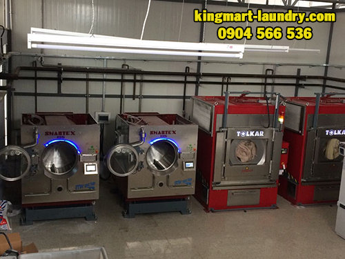 Máy giặt nhuộm công nghiệp liên hoàn Tolkar công suất 30kg/mẻ