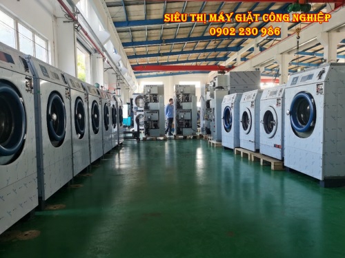 Bán thiết bị máy giặt công nghiệp cho xưởng tại Hà Nam