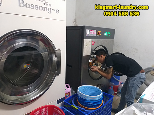 Máy giặt công nghiệp lồng cứng ALPS HS Cleantech - Hàn Quốc