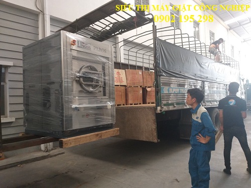 Vận chuyển máy giặt công nghiệp cho nhà máy tại Vĩnh Phúc