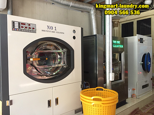 Máy giặt khô HS Cleantech nhập khẩu nguyên chiếc từ Hàn Quốc