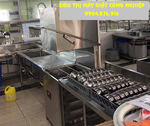 Máy rửa chén công nghiệp Prime có thể tùy chỉnh thời gian rửa