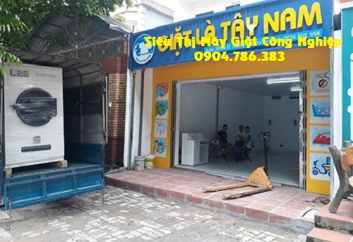 Vận chuyển máy giặt công nghiệp tới tiệm giặt ở Việt Trì - Phú Thọ