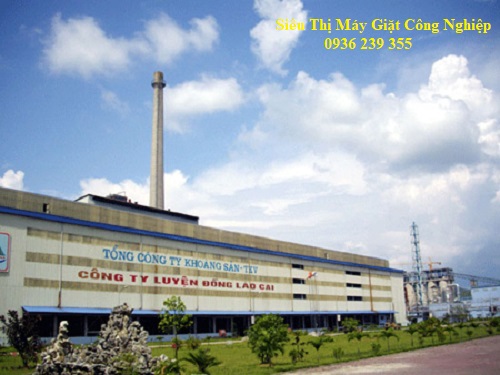 Cung cấp máy giặt sấy tại Lào Cai cho Công ty Luyện Đồng Lào Cai