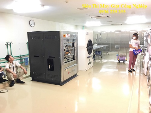 Cung cấp máy giặt sấy tại Bắc Ninh cho bệnh viện quân y 110