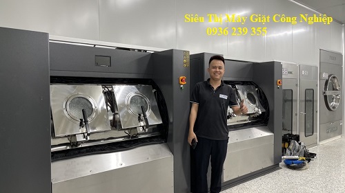 Lắp đặt máy giặt sấy phòng sạch tại Ninh Bình cho công ty MCNEX VINA