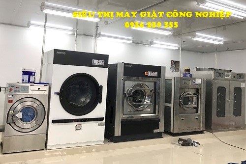 Bàn giao thiết bị giặt sấy tại Bắc Ninh cho nhà máy thực phẩm Orion