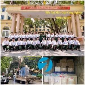 Cung cấp thiết bị giặt sấy cho phòng giặt là trường đại học văn hóa nghệ thuật quân đội