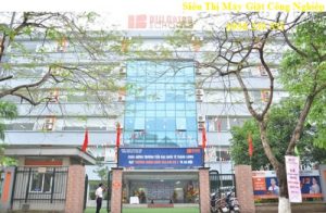 Lắp đặt thiết bị giặt sấy cho trường tiểu học quốc tế Thăng Long