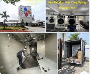 Lắp đặt thiết bị phòng giặt cho công ty TNHH thực phẩm bột mì CJ Việt Nam