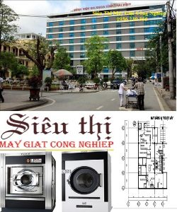 Lắp đặt thiết bị giặt sấy cho bệnh viện đa khoa Thái Bình
