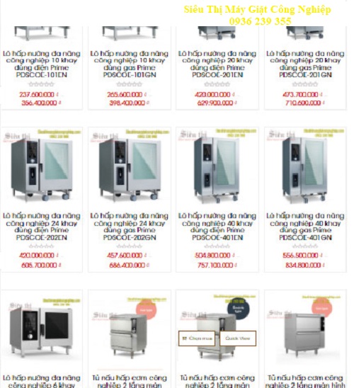Cung cấp các thiết bị bếp công nghiệp