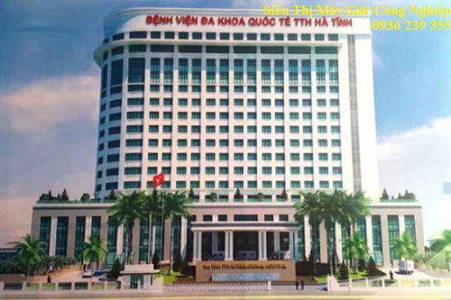 Lắp đặt máy giặt sấy tai Hà Tĩnh cho bệnh viện TTH