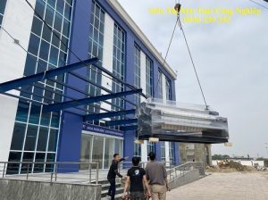Lắp đặt thiết bị giặt sấy cho bệnh viện lao và bệnh phổi tỉnh Tuyên Quang