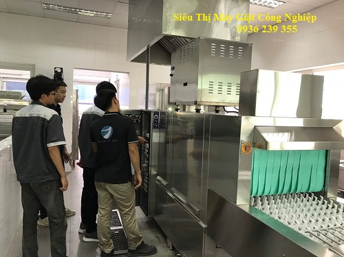 Nghiệm thu thiết bị bếp cho trường mầm non Hải Dương