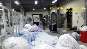 Cung cấp máy giặt sấy cho xưởng giặt là khách sạn