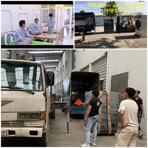 Nghiệm thu thiết bị giặt sấy bệnh viện cho cơ sở Thu Dung điều trị covid 19 tại Bình Dương