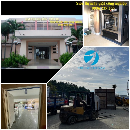 Nghiệm thu thiết bị giặt công nghiệp tại Đồng Nai
