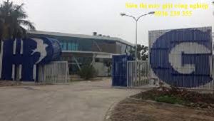 Lắp đặt thiết bị giặt công nghiệp tại Nam Định cho Công ty Dệt May Hồng Phú Gia