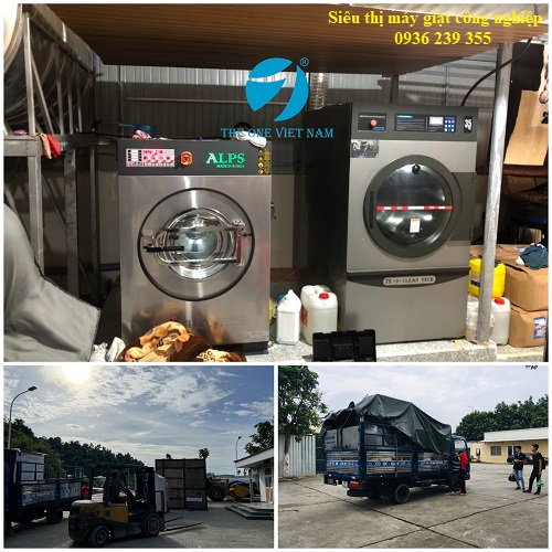 Nghiệm thu thiết bị cho tiệm giặt là công nghiệp 5S tại Quảng Trị