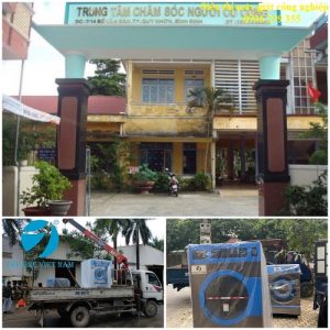 Nghiệm thu thiết bị cho trung tâm chăm sóc người có công Bình Định