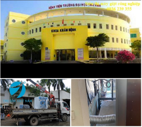 Nghiệm thu thiết bị tại Trà Vinh cho bệnh viện trường đại học Trà Vinh