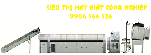 Hệ thống thiết bị giặt đường hầm