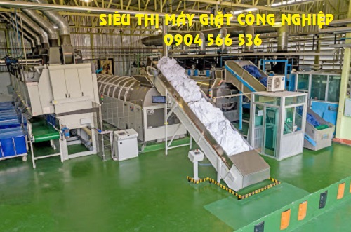 Máy giặt đường hầm ch xưởng giặt 10`20 tấn/ ngày
