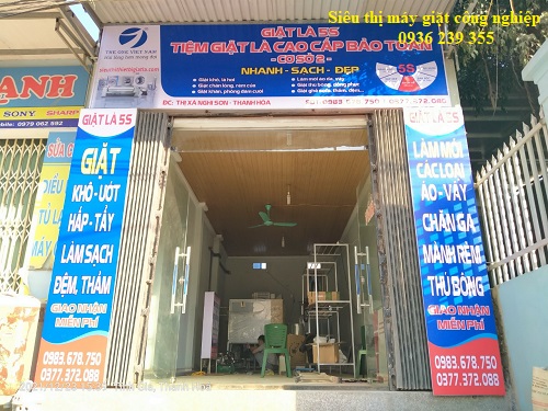 Tiệm giặt là công nghiệp 5S tại Thanh Hóa