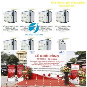 Lắp đặt nồi hơi công nghiệp cho viện kiểm định quốc gia vắc xin và sinh phẩm y tế