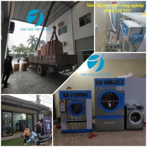 Nghiệm thu thiết bị tại Hà Nội cho tiệm giặt là công nghiệp 5S