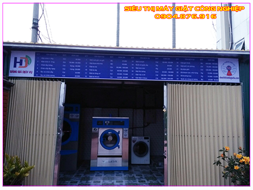 Máy giặt, máy sấy CleanTech công suất 25kg