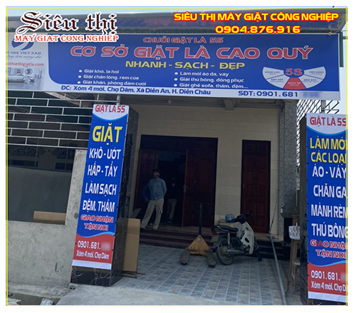 Hệ thống chuỗi giặt là 5S tại Diễn Châu