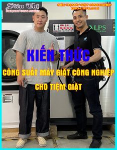 Kiến thức: Máy giặt công nghiệp cho tiệm giặt