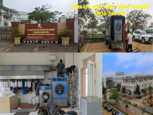 Máy sấy công nghiệp cho khu nhà ở lọc hóa dầu Nghi Sơn