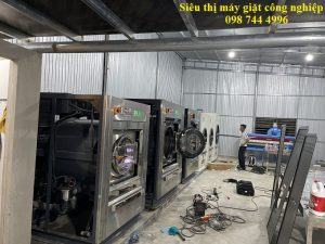 Chuyển giao công nghệ cho xưởng giặt là Hoàng Thiên Bảo tại Huế