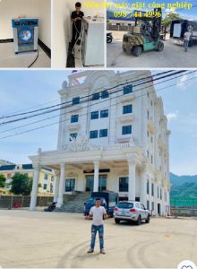 LẮP ĐẶT MÁY GIẶT CÔNG NGHIỆP CHO KHÁCH SẠN 25 PHÒNG TẠI SƠN LA