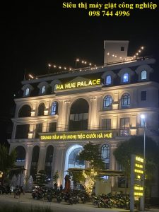 CHUYỂN LẮP THIẾT BỊ PHÒNG GIẶT TRUNG TÂM TIỆC CƯỚI HÀ HUÊ TẠI NGHỆ AN