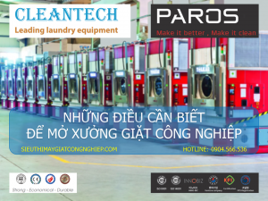 Mở xưởng giặt công nghiệp cần gì