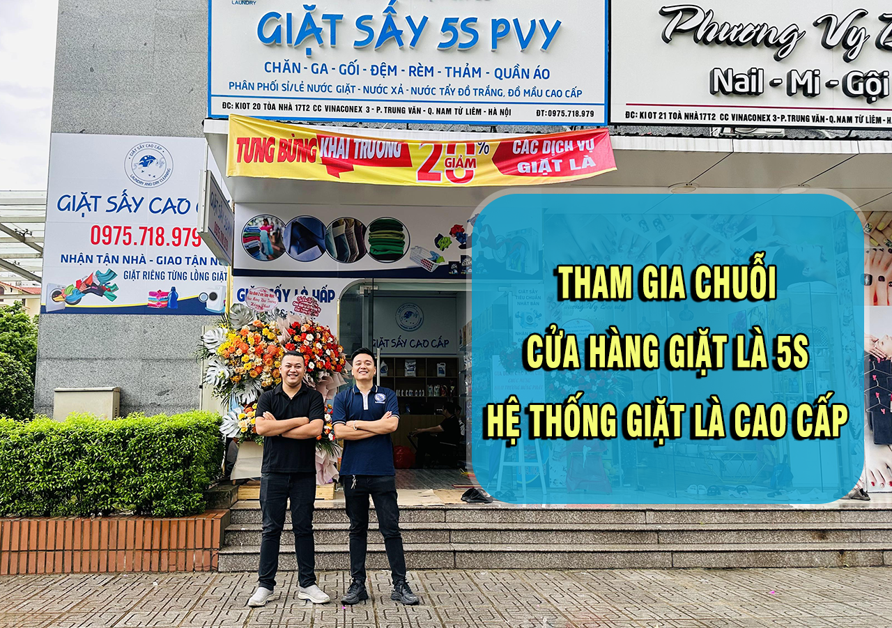 Cửa hàng giặt là cao cấp Phương Vy tại Hà Nội