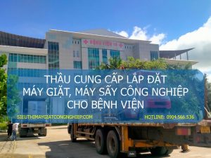 Thầu cung cấp lắp đặt máy giặt máy sấy công nghiệp cho bệnh viện