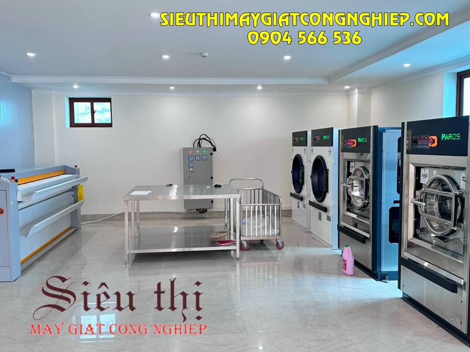 Thiết bị giặt, sấy, là cho khách sạn tại Sapa