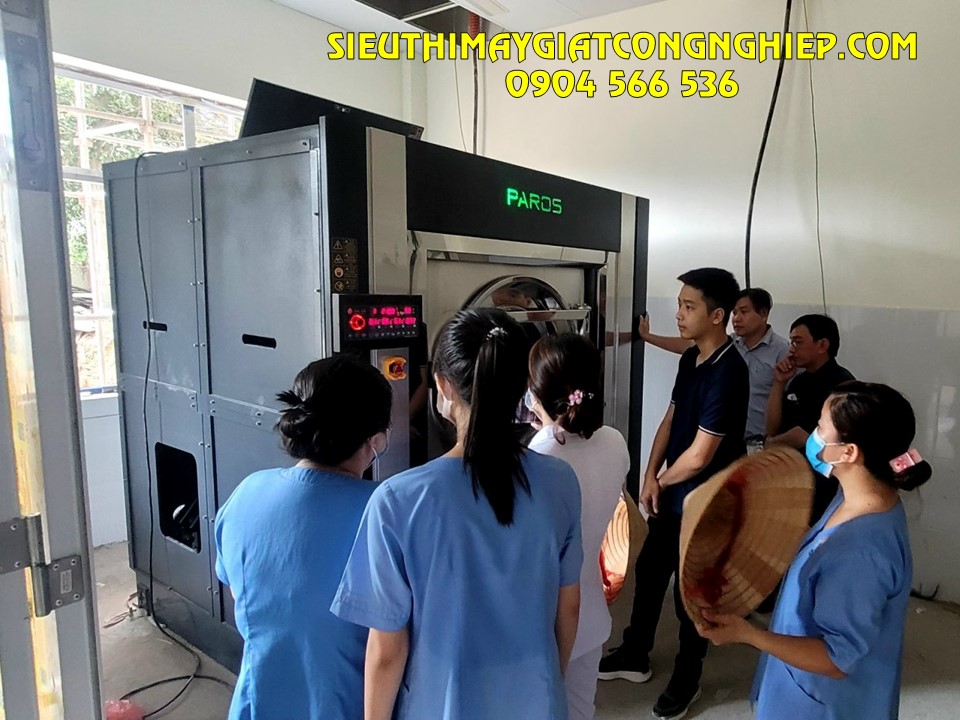 Máy giặt công nghiệp Hàn Quốc cho trung tâm bảo trợ xã hội