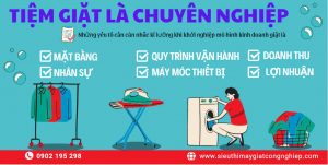 Các yếu tố cần biết để mở cửa hàng giặt là