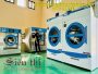 Máy giặt và máy sấy đồ vải cho resort