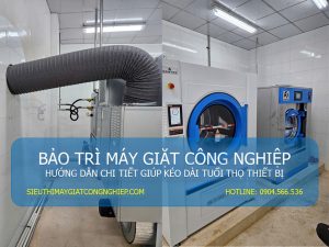 Bảo trì máy giặt công nghiệp