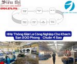 Hệ thống giặt là 200 phòng